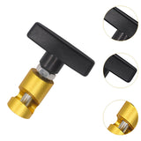 Car Hood Shock Prop Rod Tool Clamp Lightweight Sturdy Strut Retainer No Hole Golden