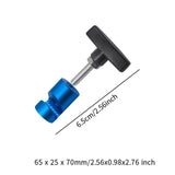 Car Hood Shock Prop Rod Tool Clamp Lightweight Sturdy Strut Retainer M12x1.25 Blue