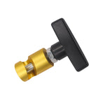 Car Hood Shock Prop Rod Tool Clamp Lightweight Sturdy Strut Retainer M14x1.25 Golden