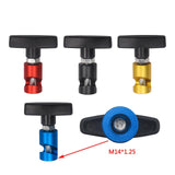 Car Hood Shock Prop Rod Tool Clamp Lightweight Sturdy Strut Retainer M14x1.25 Golden