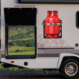 Propane Tank Holder for Dia 8 inch Gas Cylinder Holder for Truck Car RV