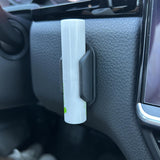 Generic Car Lip Balm Holder Lipstick Organizer SUV Vehicles Chapstick Holder Black