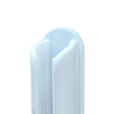 Generic Car Lip Balm Holder Lipstick Organizer SUV Vehicles Chapstick Holder White