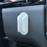 Generic Car Lip Balm Holder Lipstick Organizer SUV Vehicles Chapstick Holder White