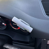 Generic Car Lip Balm Holder Lipstick Organizer SUV Vehicles Chapstick Holder Gray