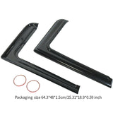 2Pcs Wind Deflectors Practical Car Accessories for Ford Transit MK6 MK7