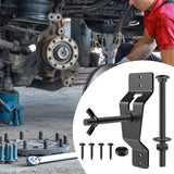 Generic Spare Tire Holder Mount Black Wall Mount for Van Garages Semis