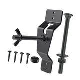 Generic Spare Tire Holder Mount Black Wall Mount for Van Garages Semis