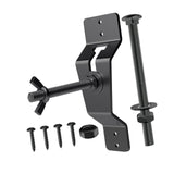 Generic Spare Tire Holder Mount Black Wall Mount for Van Garages Semis