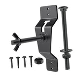 Generic Spare Tire Holder Mount Black Wall Mount for Van Garages Semis