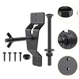 Generic Spare Tire Holder Mount Black Wall Mount for Van Garages Semis