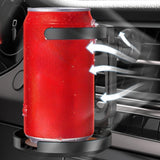 Car Cup Holder for Car Air Vents Fold Car Vent Cup Holder for Tea Water Orange