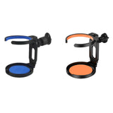 Car Cup Holder for Car Air Vents Fold Car Vent Cup Holder for Tea Water Orange