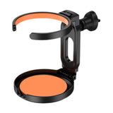 Car Cup Holder for Car Air Vents Fold Car Vent Cup Holder for Tea Water Orange