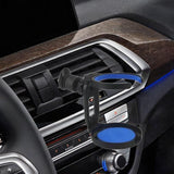 Car Cup Holder for Car Air Vents Fold Car Vent Cup Holder for Tea Water Blue
