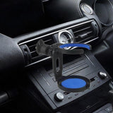 Car Cup Holder for Car Air Vents Fold Car Vent Cup Holder for Tea Water Blue