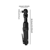 Maxbell Air Ratchet Wrench Steel Machine Repairing Portable Professional Manual Tool 0.38 inch Drive