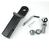 Maxbell Trailer Hitch Ball Mount Steel with 2" Receiver Tube for Vehicle RV SUV
