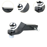Maxbell Trailer Hitch Ball Mount Steel with 2" Receiver Tube for Vehicle RV SUV