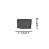 Maxbell Car Glove Box Handle Cover Lid Parts for Mercedes-benz S Class W220 98-05 Without hole Black