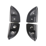 Maxbell Steering Wheel Control Switch Button Kit 2208210679 for Mercedes-benz Black