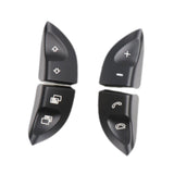Maxbell Steering Wheel Control Switch Button Kit 2208210679 for Mercedes-benz Black