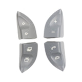 Maxbell Steering Wheel Control Switch Button Kit 2208210679 for Mercedes-benz Gray