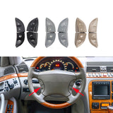 Maxbell Steering Wheel Control Switch Button Kit 2208210679 for Mercedes-benz Gray