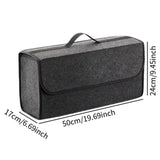 Maxbell Generic Car Trunk Organizer Accessories Convenient Easy to Use Storage Pouch L