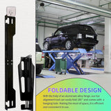 Maxbell 2Pcs Wheel Alignment Tools Premium Sturdy Portable with Aluminum Alloy Hinge