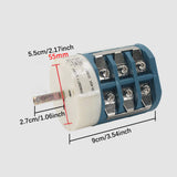 Maxbell Tire Changer Motor Switch Sturdy Construction Easy Installation 220-380V 40A
