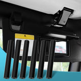 Maxbell 6 Pieces Car Sun Visor Repair Kit Premium Accessories for Jeep Wrangler
