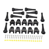 Maxbell 10 Pieces Fuel Injector Connector EV1 EV14 Easy to Install 2 Pin Connector