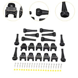 Maxbell 10 Pieces Fuel Injector Connector EV1 EV14 Easy to Install 2 Pin Connector
