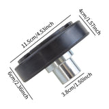 Maxbell Slotted Jack Pad Lifting Machine Accessories Round Jack Heightening Pad 38 plain tray
