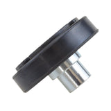Maxbell Slotted Jack Pad Lifting Machine Accessories Round Jack Heightening Pad 38 plain tray
