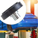 Maxbell Slotted Jack Pad Lifting Machine Accessories Round Jack Heightening Pad 38 plain tray