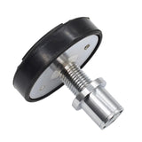 Maxbell Slotted Jack Pad Lifting Machine Accessories Round Jack Heightening Pad 38 threaded tray