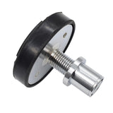 Maxbell Slotted Jack Pad Lifting Machine Accessories Round Jack Heightening Pad 38 threaded tray