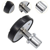 Maxbell Slotted Jack Pad Lifting Machine Accessories Round Jack Heightening Pad 38 threaded tray