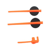 Maxbell 3x Speedometer Gauge Needles Easy to Use Replace for Honda CB400 Vtr250 Orange