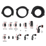 Return to Reservoir Hose Kit Attachment Steering Hose Hookup Kit for GM