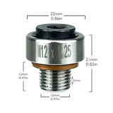 Maxbell Repair Screw for Oil Pan Anti Leakage Self Tapping Oil Pan Thread Repair Kit M12 1.25