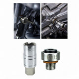 Maxbell Repair Screw for Oil Pan Anti Leakage Self Tapping Oil Pan Thread Repair Kit M12 1.5