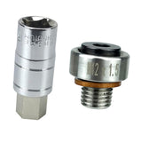 Maxbell Repair Screw for Oil Pan Anti Leakage Self Tapping Oil Pan Thread Repair Kit M12 1.5
