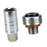 Maxbell Repair Screw for Oil Pan Anti Leakage Self Tapping Oil Pan Thread Repair Kit M12 1.5