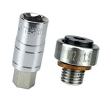 Maxbell Repair Screw for Oil Pan Anti Leakage Self Tapping Oil Pan Thread Repair Kit M12 1.5