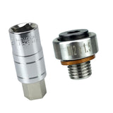 Maxbell Repair Screw for Oil Pan Anti Leakage Self Tapping Oil Pan Thread Repair Kit M12 1.5