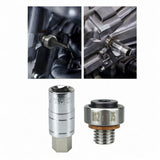 Maxbell Repair Screw for Oil Pan Anti Leakage Self Tapping Oil Pan Thread Repair Kit M12 1.75