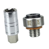 Maxbell Repair Screw for Oil Pan Anti Leakage Self Tapping Oil Pan Thread Repair Kit M12 1.75